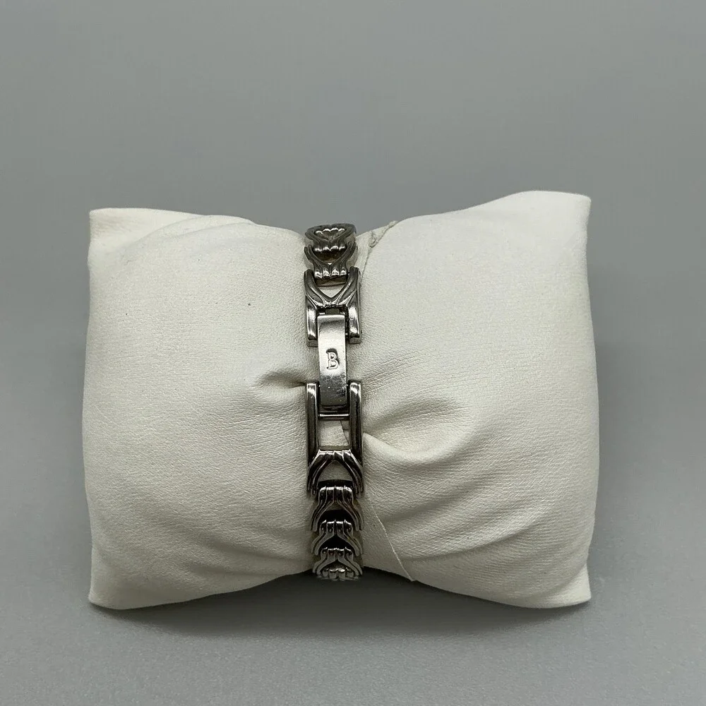 Bulova Womens Watch 17mm White Dial Silver Tone Bracelet New Battery 6.25